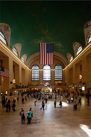 railway station in america - Grand Central Station, New York City, New York, USA Stock Photo - Premium Royalty-Free, Code: 632-06029788