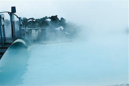 Blue Lagoon geothermal spa, Reykjanes Peninsula, Iceland Stock Photo - Premium Royalty-Free, Code: 632-06029930