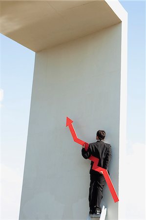 person holding up sign - Success in business demands sustained growth Stock Photo - Premium Royalty-Free, Code: 632-06118329