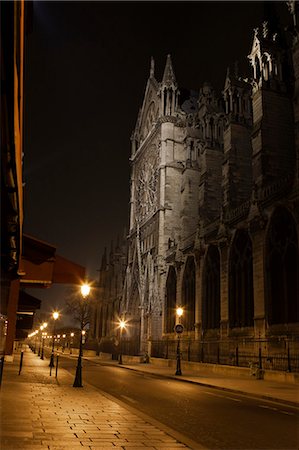 Notre Dame de Paris, Paris, France Foto de stock - Sin royalties Premium, Código: 632-06118454