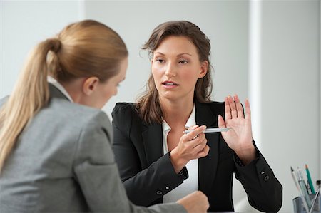 economics - Businesswoman meeting with client Stock Photo - Premium Royalty-Free, Code: 632-06118892