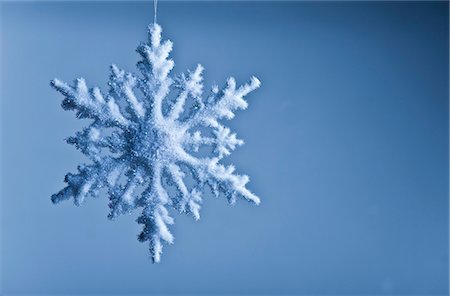 snowflake - Décoration flocon de neige Photographie de stock - Premium Libres de Droits, Code: 632-06354040