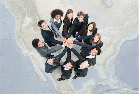 Camaraderie between business associates encourages greater cooperation Stock Photo - Premium Royalty-Free, Code: 632-06404660