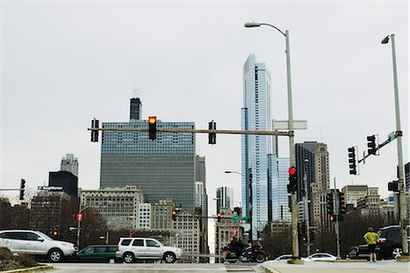 dia - Quartier de boucle a vu les rives du lac Michigan, Chicago Photographie de stock - Premium Libres de Droits, Code: 632-06404716