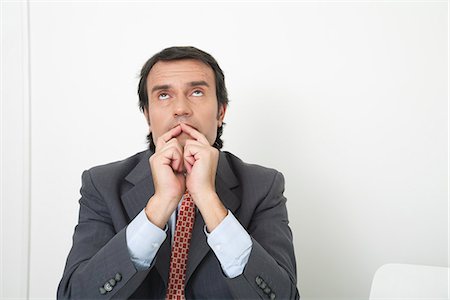 simsearch:6122-07707117,k - Mature businessman in thought Stock Photo - Premium Royalty-Free, Code: 632-06779246