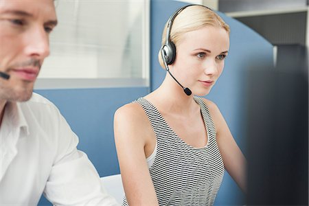 sales training - Working in call center Stock Photo - Premium Royalty-Free, Code: 632-08001750