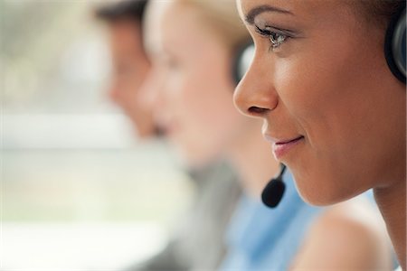sales call training - Working in call center Stock Photo - Premium Royalty-Free, Code: 632-08001858