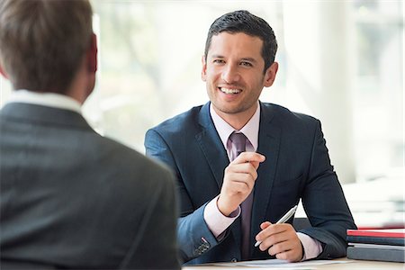 people economics - Businessman meeting with client Stock Photo - Premium Royalty-Free, Code: 632-08001901