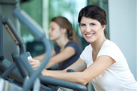 simsearch:632-08545978,k - Woman exercising in fitness club Stock Photo - Premium Royalty-Free, Code: 632-08545815