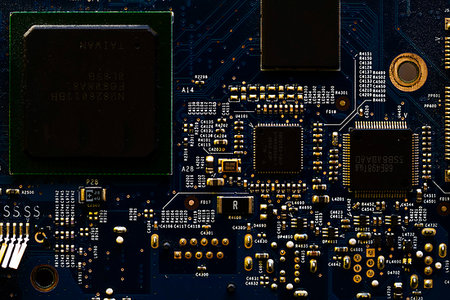 Motherboard Stock Photo - Premium Royalty-Free, Code: 632-09273184