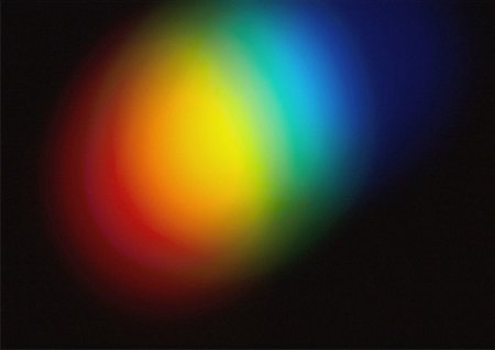 spectrum - Light effect, blurry, rainbow colored. Stock Photo - Premium Royalty-Free, Code: 632-01138344