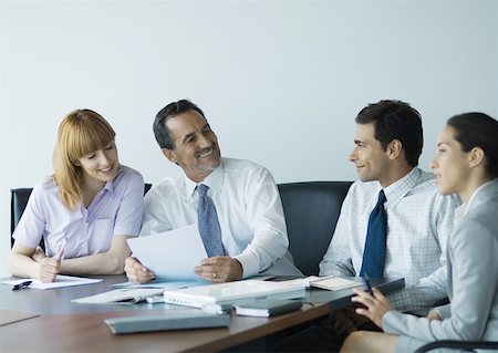 simsearch:632-01155400,k - Business meeting Stock Photo - Premium Royalty-Free, Code: 632-01155418