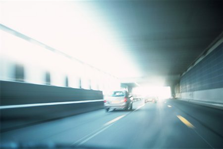 Cars in tunnel Stock Photo - Premium Royalty-Free, Code: 632-01158172