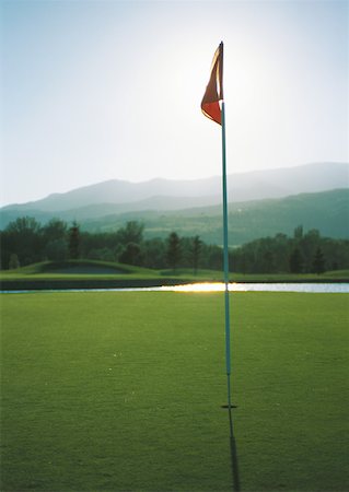 panorama sports - Golf course Stock Photo - Premium Royalty-Free, Code: 632-01153278