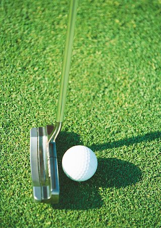 Putt, view from directly above Stock Photo - Premium Royalty-Free, Code: 632-01153282