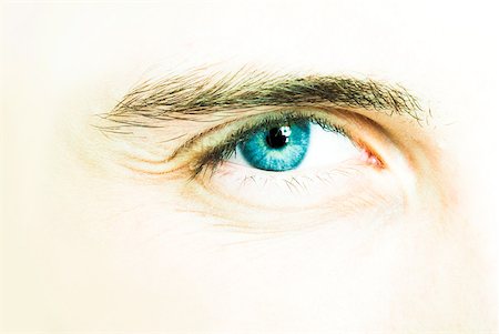 Young man's eye, extreme close-up Stock Photo - Premium Royalty-Free, Code: 632-01276729