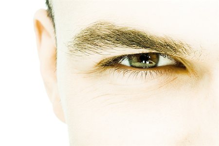 Young man's eye, extreme close-up Stock Photo - Premium Royalty-Free, Code: 632-01277232