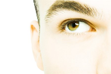 Young man's eye, extreme close-up Stock Photo - Premium Royalty-Free, Code: 632-01277748