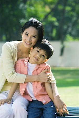 simsearch:632-02416107,k - Mother and son, portrait Stock Photo - Premium Royalty-Free, Code: 632-01271629