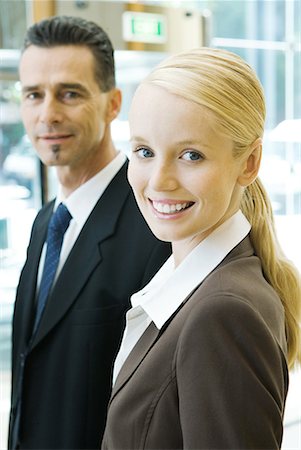 simsearch:632-01155400,k - Two business associates, portrait Stock Photo - Premium Royalty-Free, Code: 632-01612899