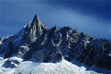 France, Chamonix, Mont Blanc Massif Stock Photo - Premium Royalty-Free, Code: 632-01638116
