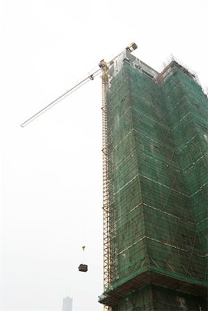 photo of civil engineering scaffolding - Building under construction Stock Photo - Premium Royalty-Free, Code: 632-01784532