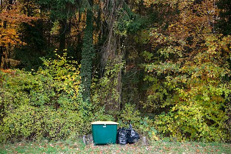 simsearch:632-02690387,k - Müllsäcke und Kompost in bewaldeten Landschaft Stockbilder - Premium RF Lizenzfrei, Bildnummer: 632-02690381