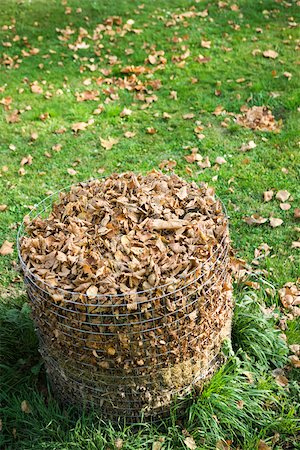 diy exterior - Compost bin Stock Photo - Premium Royalty-Free, Code: 632-02690432