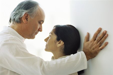 simsearch:695-03383724,k - Mature couple, husband looking at wife with affection Stock Photo - Premium Royalty-Free, Code: 632-02745142