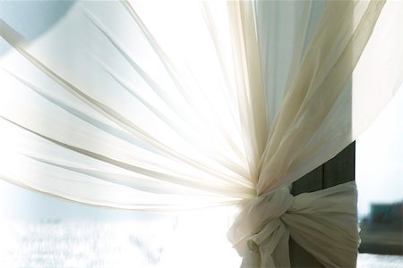 drapery - Sunlight shining through translucent fabric Stock Photo - Premium Royalty-Free, Code: 632-02745267