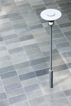 esplanade - Lamp post in city square Stock Photo - Premium Royalty-Free, Code: 632-02885258