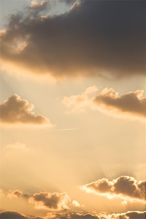 Sunlit cloudscape Stock Photo - Premium Royalty-Free, Code: 632-03027483