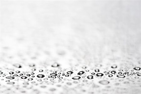 plain background - Water drops on surface Stock Photo - Premium Royalty-Free, Code: 632-03027537