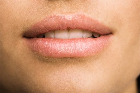 fullframe - Young woman's mouth, close-up Stock Photo - Premium Royalty-Free, Code: 632-03403323