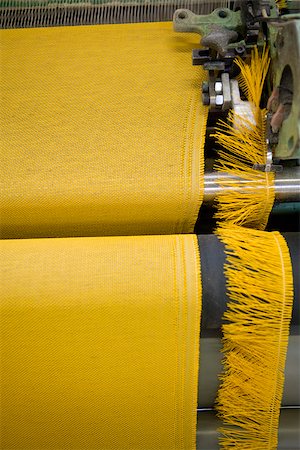 pvc - Fabric coating plant, weaving department, textile composite fabric selvage Foto de stock - Sin royalties Premium, Código: 632-03500531