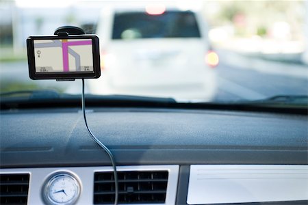 Fahren mit Hilfe von GPS Stockbilder - Premium RF Lizenzfrei, Bildnummer: 632-03516848