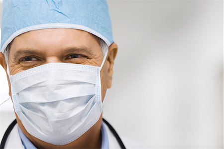 disinfettato - Surgeon, portrait Fotografie stock - Premium Royalty-Free, Codice: 632-03629894