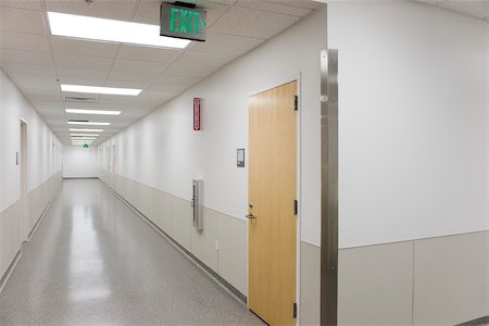 doors in hospital - Corridor Stock Photo - Premium Royalty-Free, Code: 632-03629929