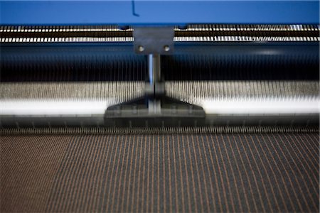 Loom weaving carpet in carpet tile factory Stock Photo - Premium Royalty-Free, Code: 632-03754548