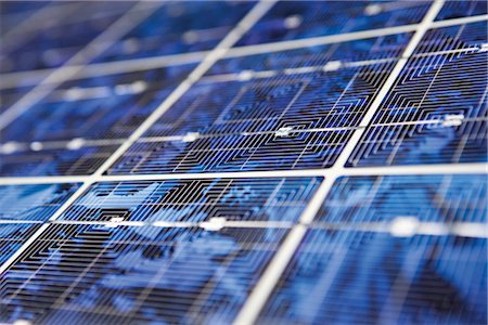 solar panels not people - Solar panel, extreme close-up Stock Photo - Premium Royalty-Free, Code: 632-03754602