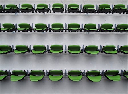 empty seat - Stadium seating Stock Photo - Premium Royalty-Free, Code: 632-03779295