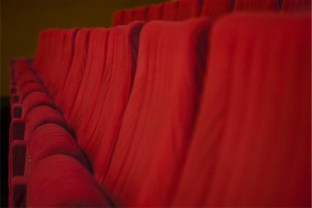 empty cinema - Empty theater seats, cropped Stock Photo - Premium Royalty-Free, Code: 632-03779417