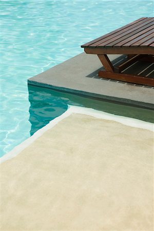refracción - Swimming pool Foto de stock - Sin royalties Premium, Código: 632-03897810