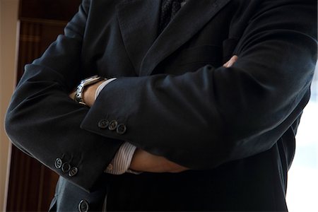 simsearch:632-03848155,k - Executive with arms folded, cropped Stock Photo - Premium Royalty-Free, Code: 632-03898417