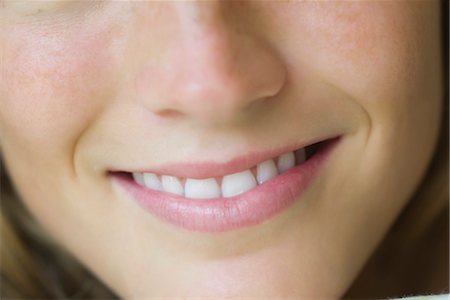 simsearch:633-05401584,k - Close-up of young woman's smile Stock Photo - Premium Royalty-Free, Code: 633-05401892