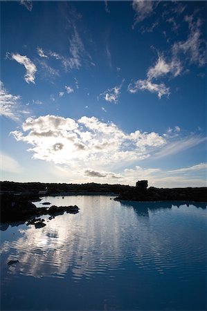 simsearch:632-06029950,k - Blue Lagoon geothermal spa, Reykjanes Peninsula, Iceland Stock Photo - Premium Royalty-Free, Code: 633-06354691