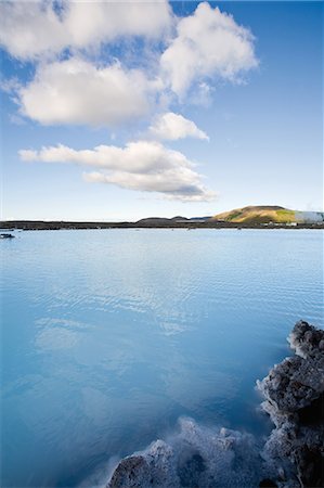 Geothermische Blue Lagoon Spa, Reykjanes-Halbinsel, Island Stockbilder - Premium RF Lizenzfrei, Bildnummer: 633-06354849