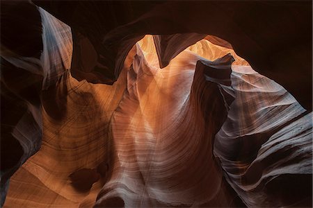 simsearch:633-08638942,k - Antelope Canyon, a slot canyon in Arizona, USA Stock Photo - Premium Royalty-Free, Code: 633-08726202