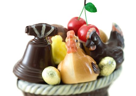 simsearch:649-03292817,k - Variety of chocolate figurines Stock Photo - Premium Royalty-Free, Code: 633-01274062