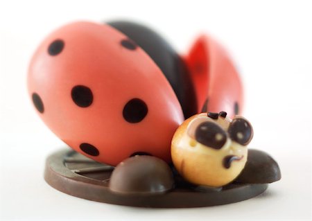 Chocolate ladybug Stock Photo - Premium Royalty-Free, Code: 633-01273485